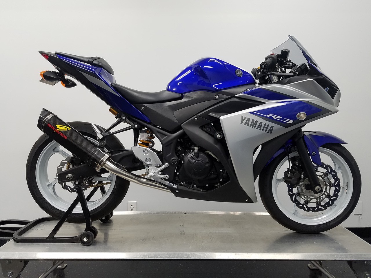 Graves Motorsports Yamaha YZF-R3 Cat-Eliminator Exhaust System