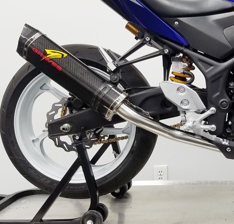 Graves Motorsports Yamaha YZF-R3 Cat-Eliminator Exhaust System