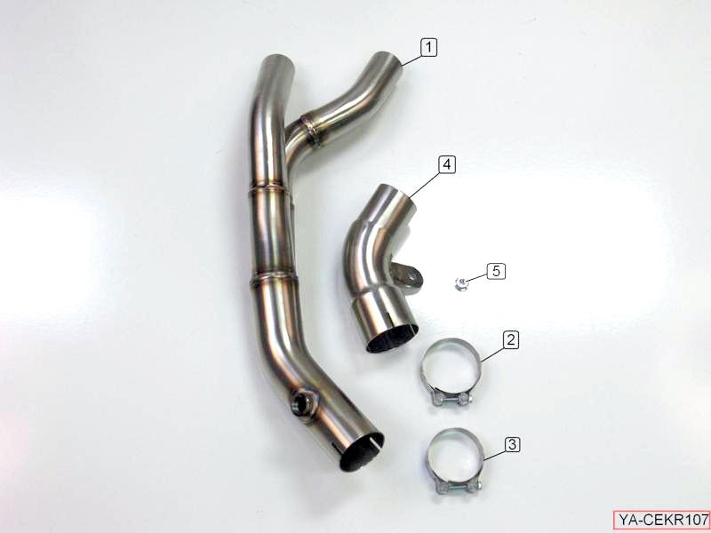 M4 Cat Eliminator Y Pipe for the 2007-2008 Yamaha YZF-R1