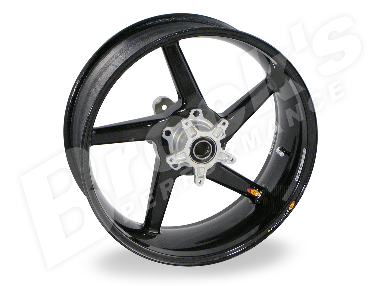 BST Diamond TEK 17 x 5.5 Rear Wheel - Kawasaki ZX-6R/636R (05-22 